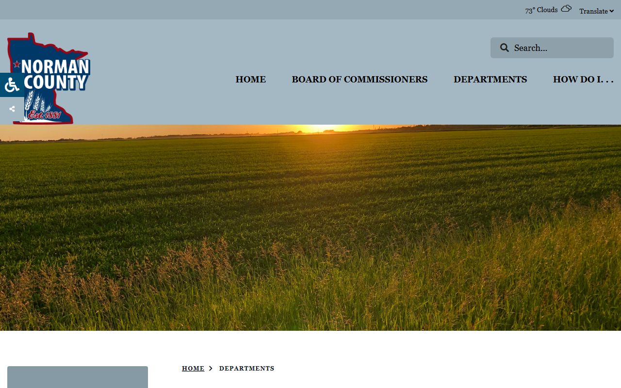 Norman County court records department directory source